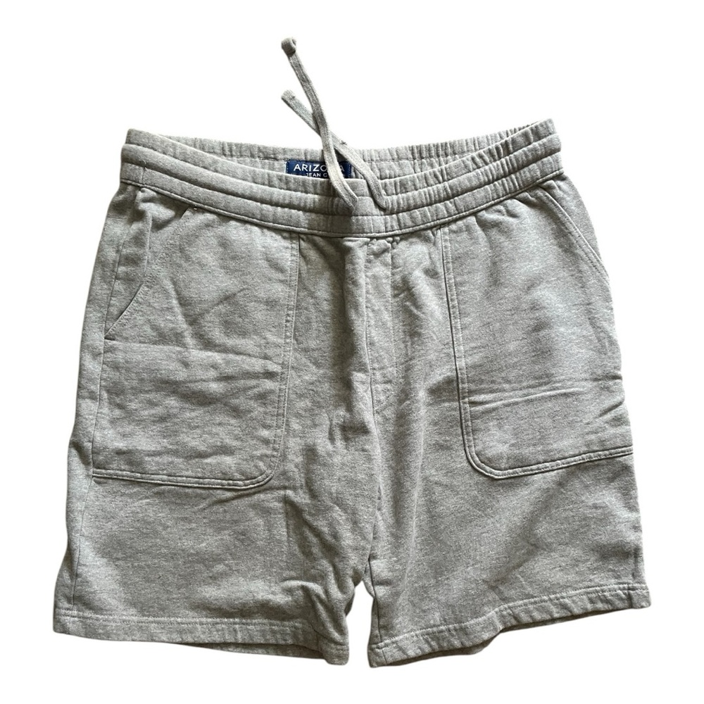 NWOT Men’s Arizona Jean Company Gray Athletic Shorts with Elastic Waistband